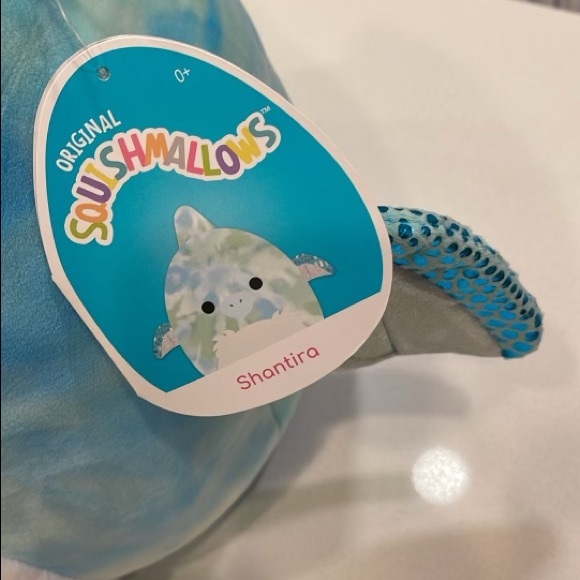 NWT Squishmallows Shantira Blue Mermaid Large - Picture 2 of 5